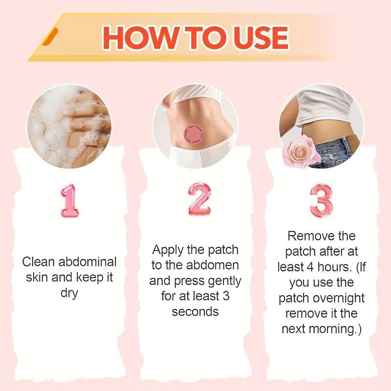 Firming Body Patches with Ginger Extract, Skincare Patch, 30ct