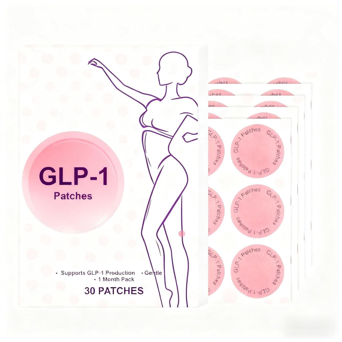 Firming Body Patches with Ginger Extract, Skincare Patch, 30ct