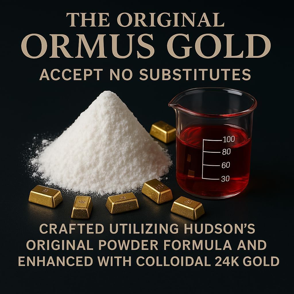 Ormus MCT Oil with Colloidal 24k Gold & Trace Minerals, 4oz