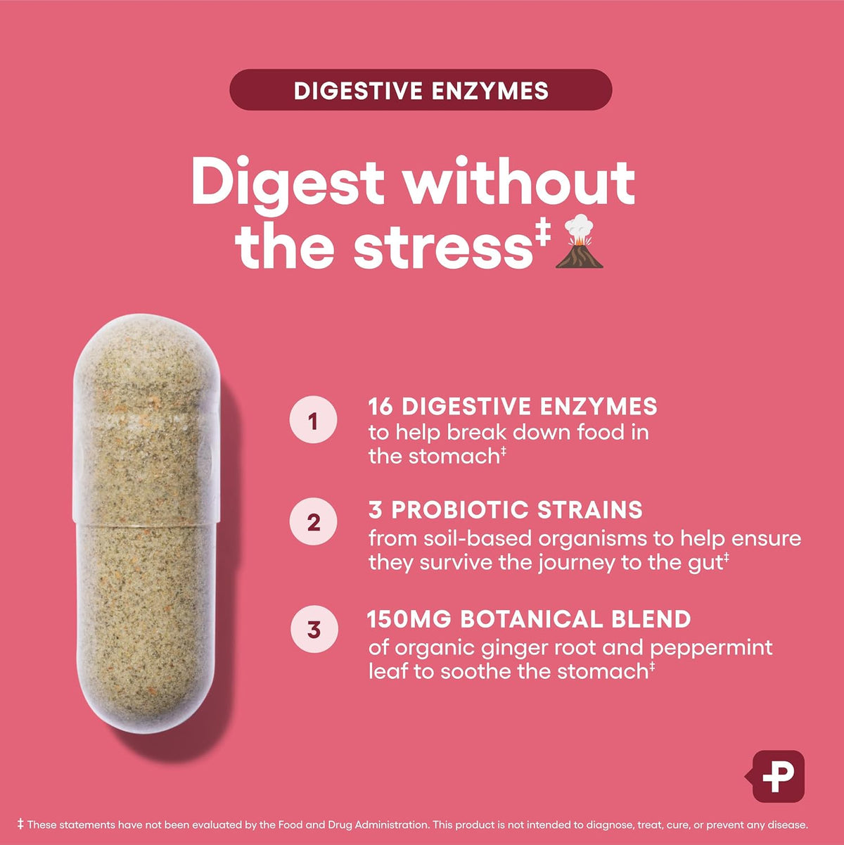 Digestive Enzymes with Probiotics & Prebiotics, 16-in-1, 60ct