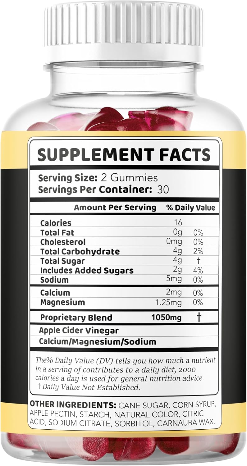 Men's Daily Support Gummies, Energy & Vitality, Apple, 60ct