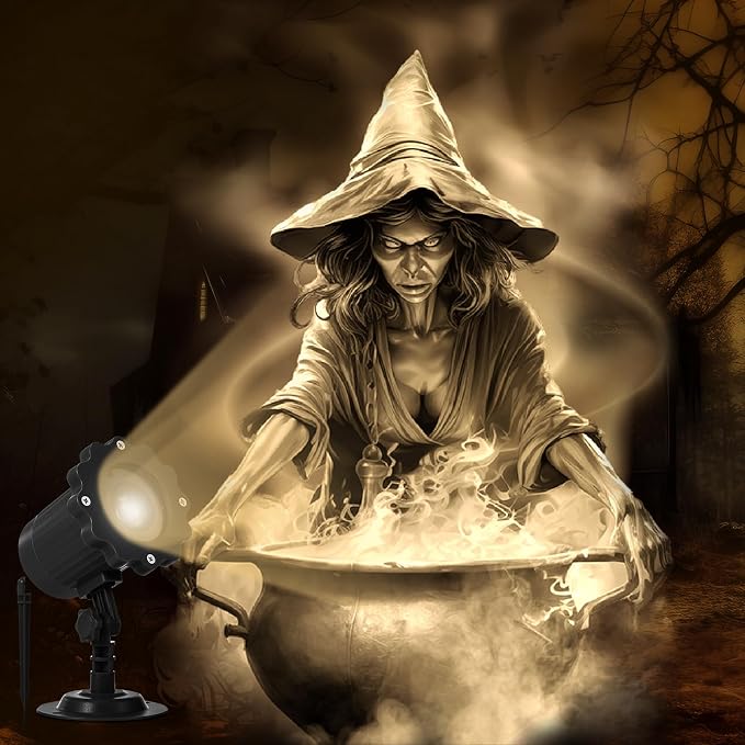 Halloween Holiday LED Projector Light, Indoor Outdoor Decor