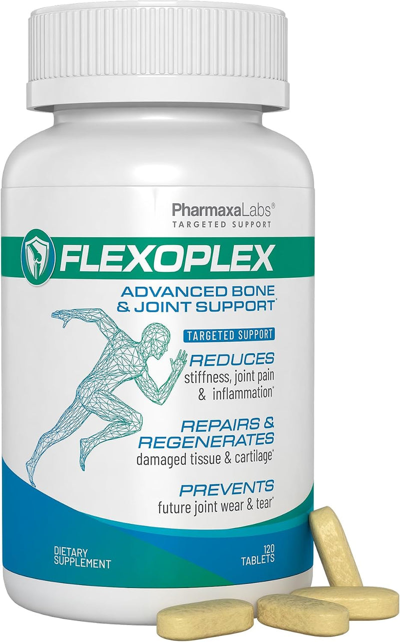 Bottle of joint support supplement with glucosamine, chondroitin and MSM, 120 count