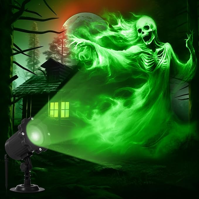 Halloween Holiday LED Projector Light, Indoor Outdoor Decor