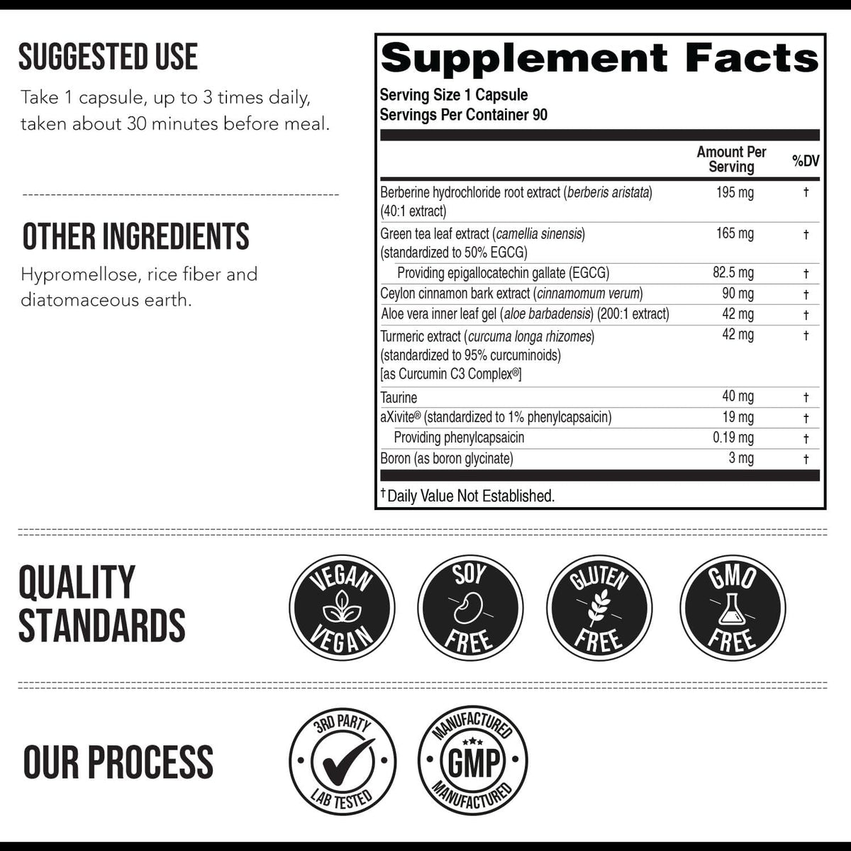 Metabolism Supplement, Appetite & Craving Support, 90ct