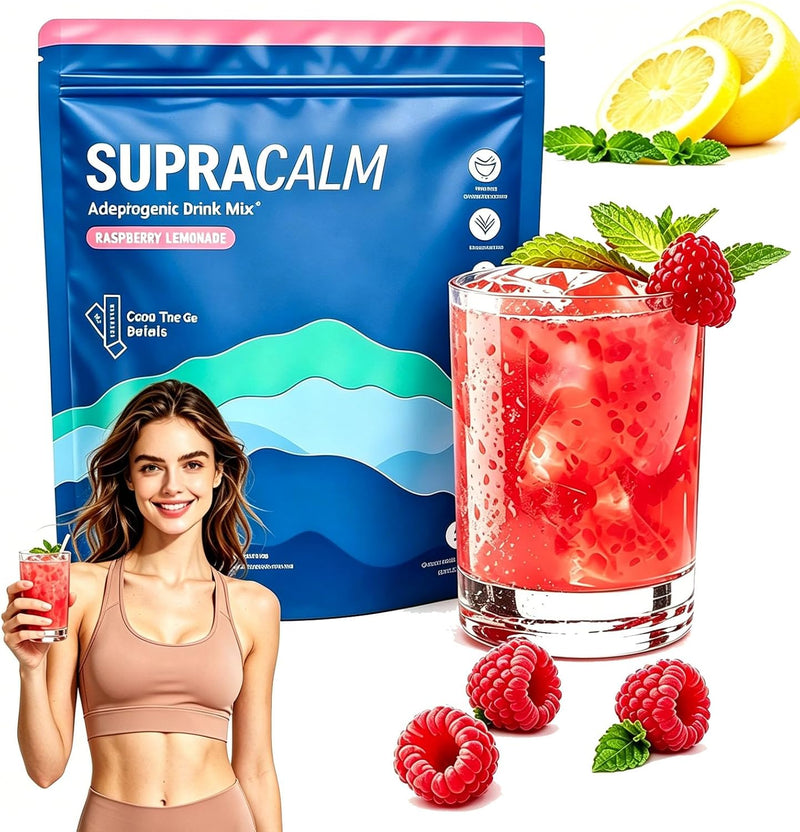 Cortisol cocktail drink mix packets for calm and focus support