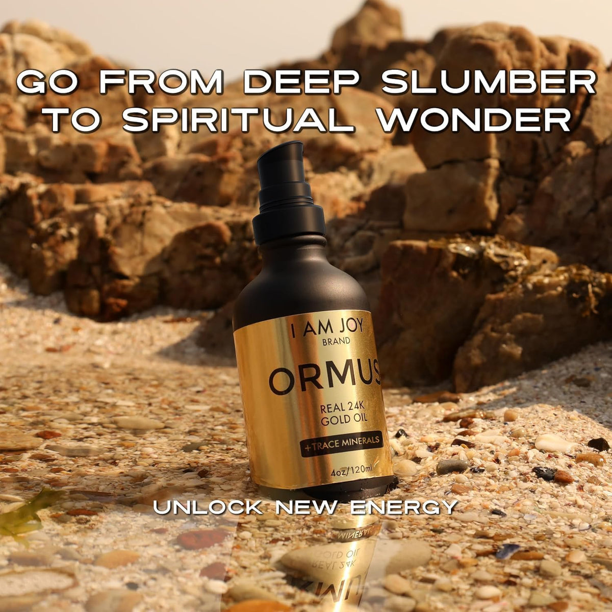 Ormus MCT Oil with Colloidal 24k Gold & Trace Minerals, 4oz