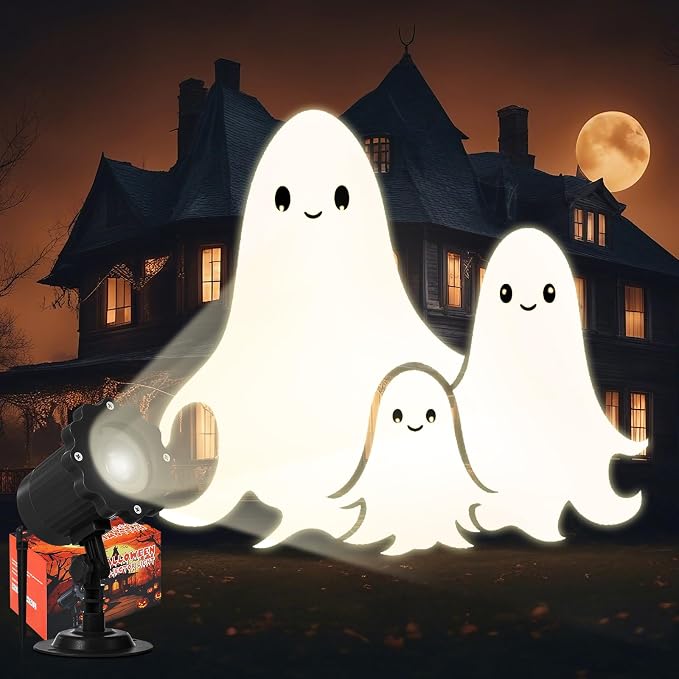 Halloween Holiday LED Projector Light, Indoor Outdoor Decor