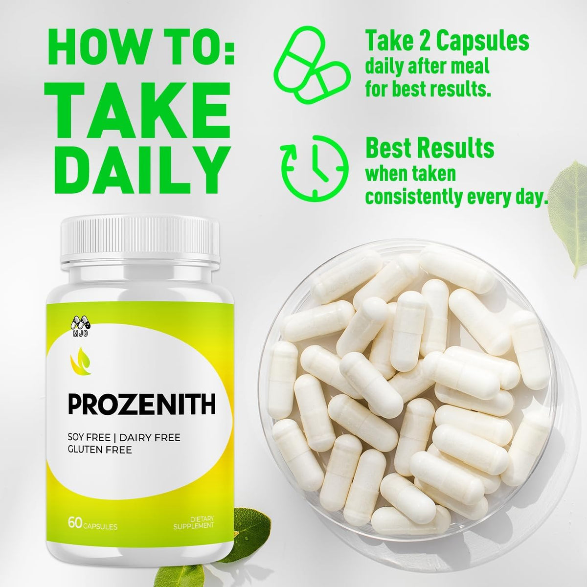 Eye Health & Focus Supplement with Lutein & Zeaxanthin, 120ct