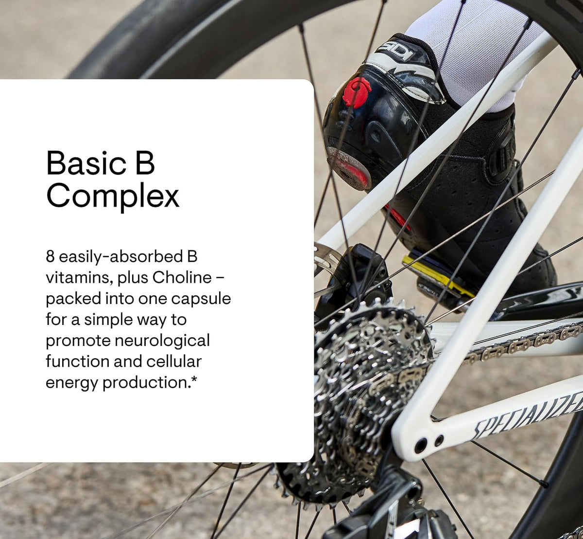 B-Complex Supplement with 8 B Vitamins & Choline, Energy Support