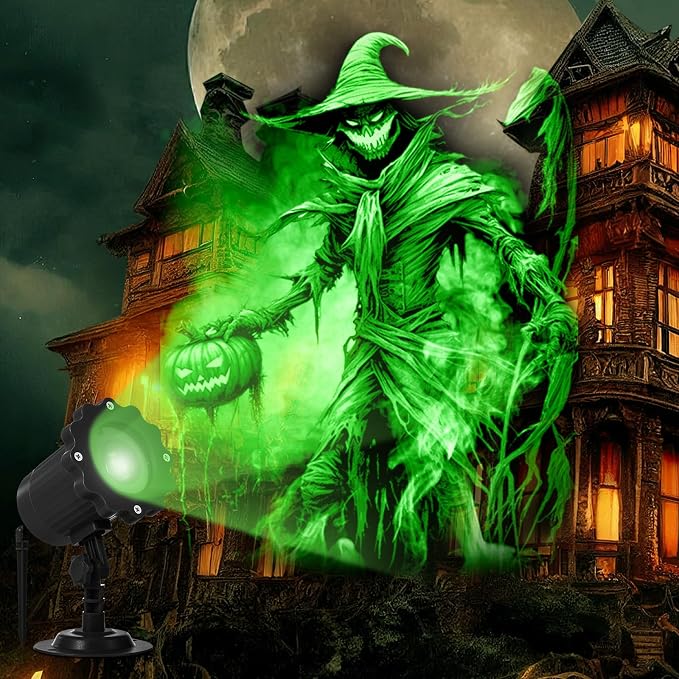 Halloween Holiday LED Projector Light, Indoor Outdoor Decor