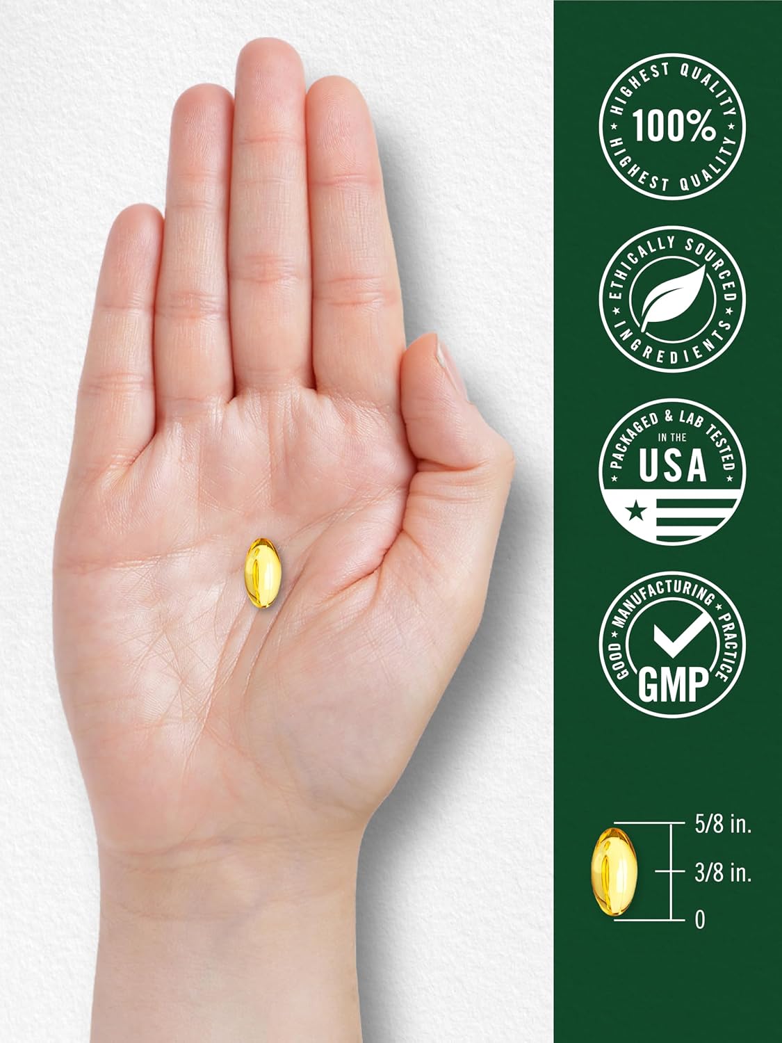 Oregano Oil Softgels, High Potency with Carvacrol, Daily Wellness