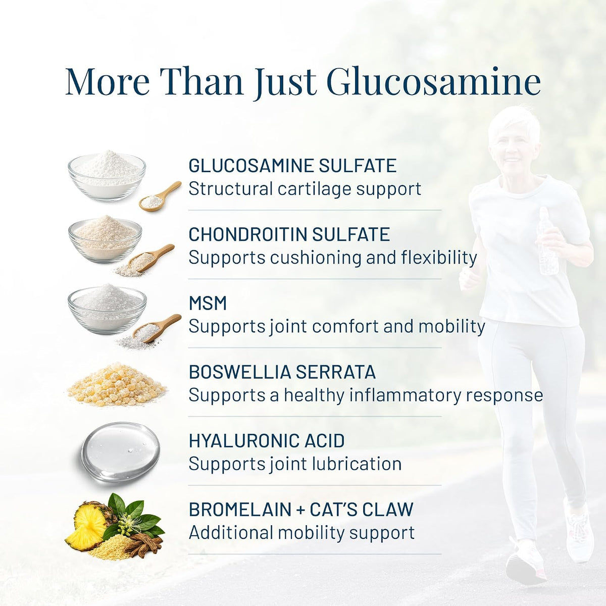 Joint Support Supplement with Glucosamine, Chondroitin & MSM, 120ct