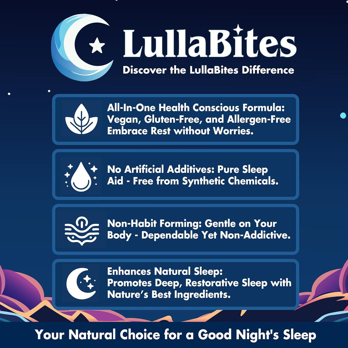 Sleep Gummies Melatonin-Free, Calm & Rest Support, Strawberry, 60ct