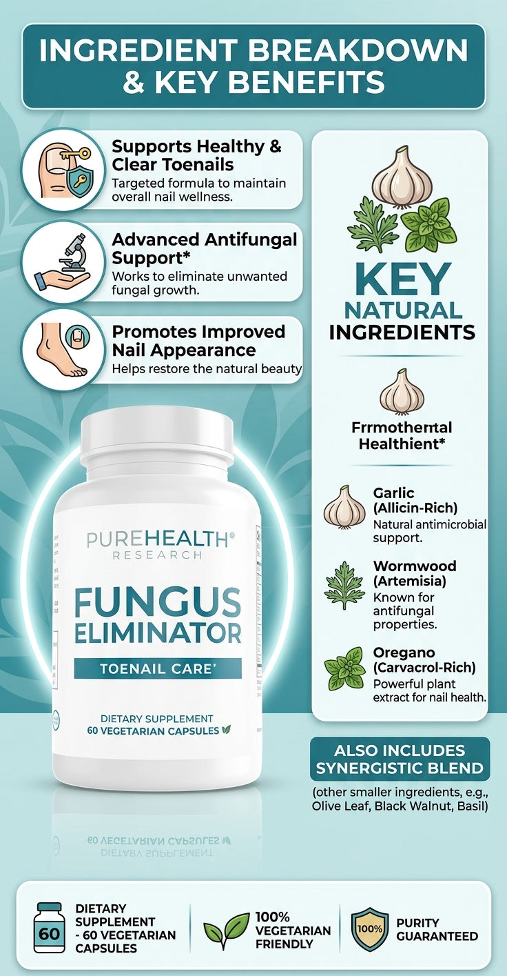 Gut Flora & Cleanse Support Supplement with Oregano & Garlic, 60ct