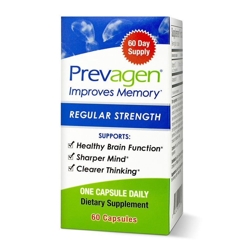Bottle of apoaequorin brain health supplement capsules, 60 count
