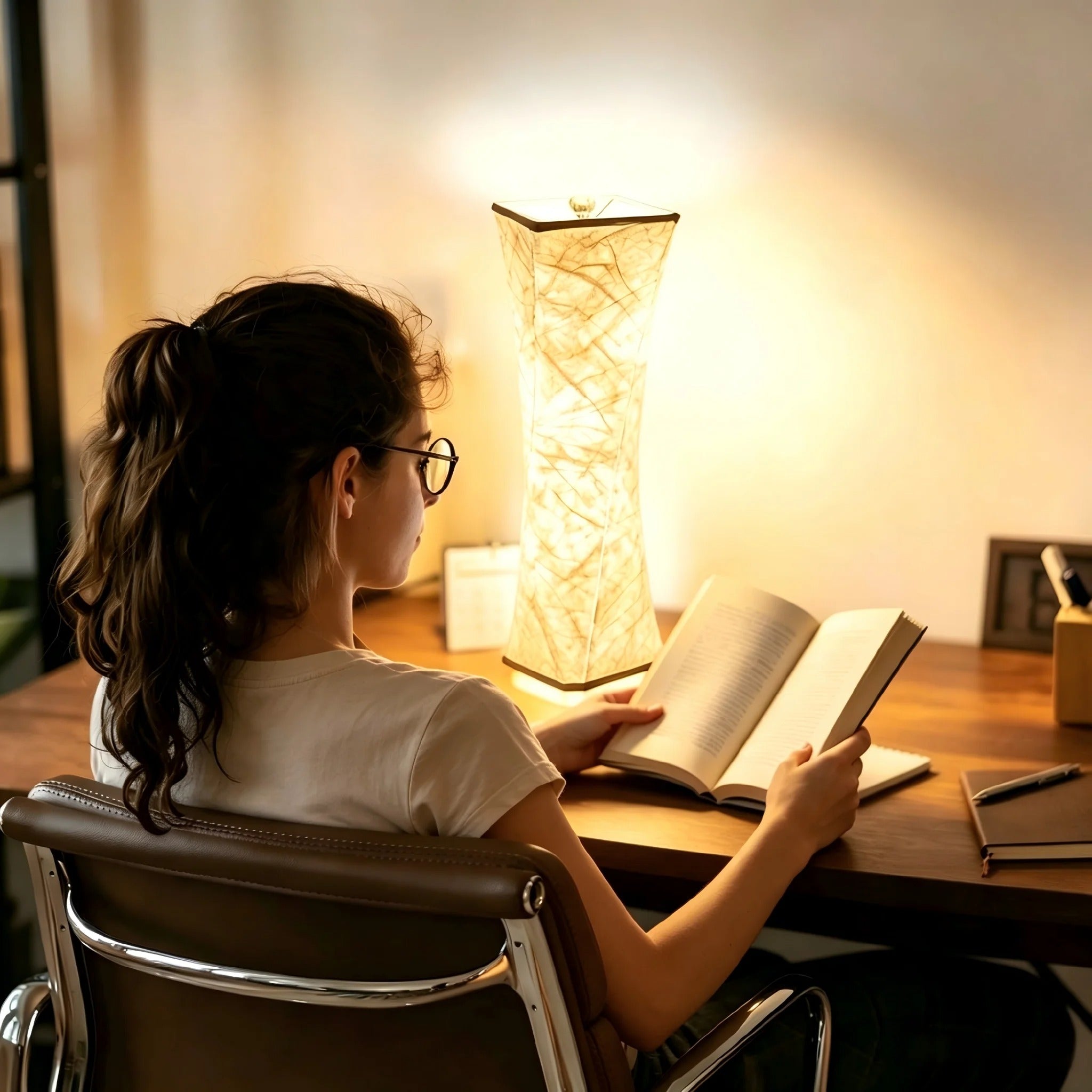 Trinova Table Lamp Set of 2 | 3 Color Temperature Bedside Lamp, Modern Nightstand Desk Lamp